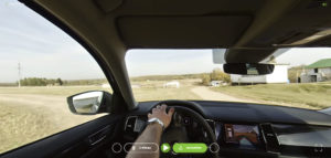 Виртуальный внедорожный тест-драйв кроссоверов Škoda